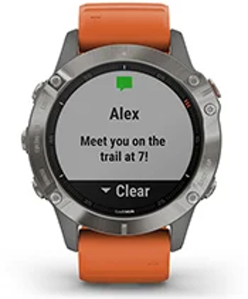 recevoir appels sur fenix 6 pro